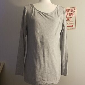MOTHERHOOD MATERNITY LONG SLEEVE TEE